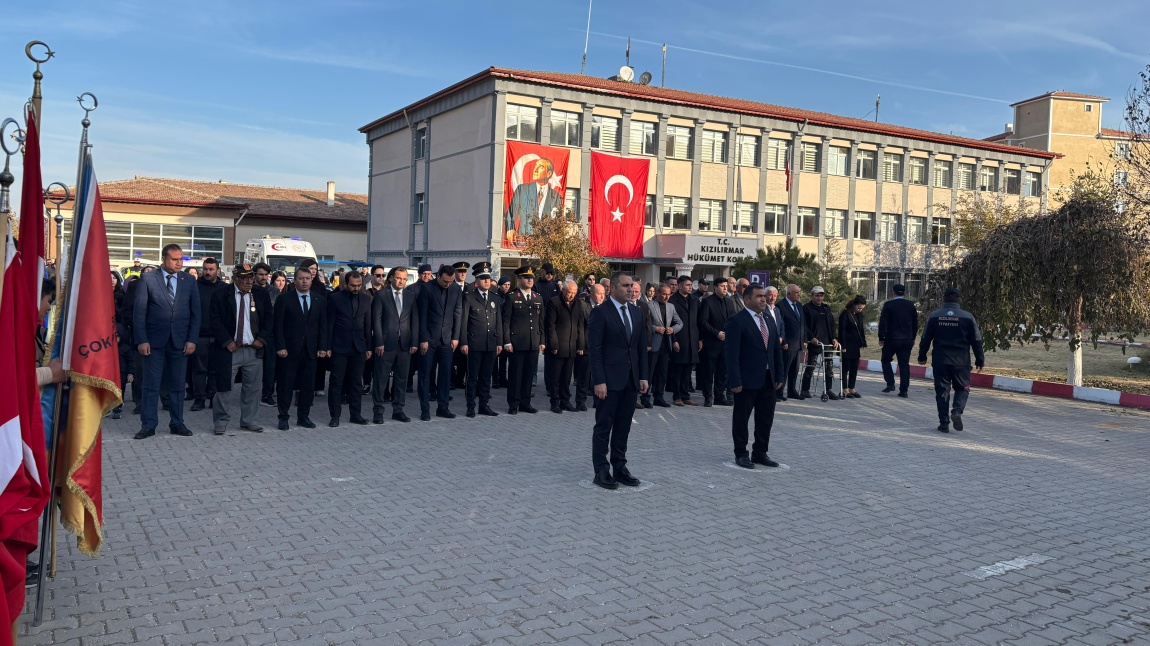 10 KASIM ATATÜRK'Ü ANMA GÜNÜ ÇELENK SUNMA TÖRENİ